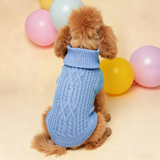 Lightweight Soft Winter Dog Sweater for Everyday Outdoor Comfort